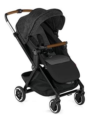 Jané Newel, Poussette en aluminium pour nouveau-nés et enfants jusqu’à 15 kg, pliage compact, avec sac et habillage de pluie en plastique