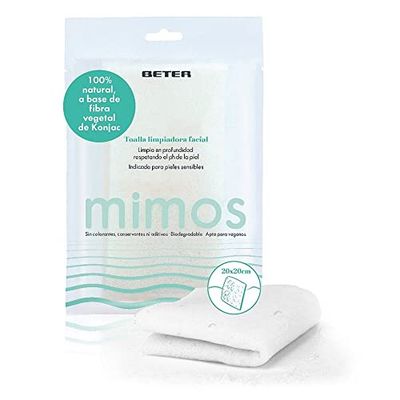 Beter 1166-20440 Mimos Serviette de Visage de Konjac