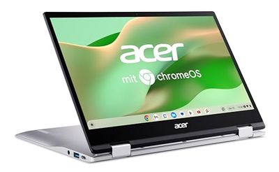 Acer Chromebook Spin 513 (CP513-1H-S3XM) laptop | 13" wyświetlacz dotykowy FHD | Qualcomm Snapdragon 7180c Lite | 4 GB RAM | 64 GB eMMC | Qualcomm Adreno 618 GPU | Google ChromeOS | srebrny