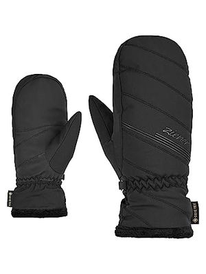Ziener KASIANA - Guanti da sci da donna, per sport invernali, Gore-Tex, nero, 6,5
