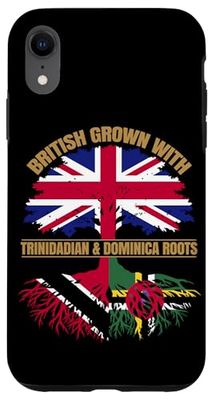 Trinidadian Dominica British Grown Trinidad Dominica Roots Case for iPhone XR