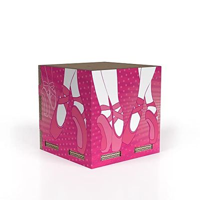 Rippotai Cubo Boîte à jeux Ballet pour chambre avec illustration Chaussures de danse Petite 24 cm