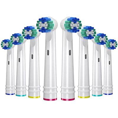 Tête de brosse de remplacement pour oral b, 8 paquets de têtes de brosse à dents électrique pour oral B, têtes de brosse Classic Precision Clean pour oral b, Vitality Pro Smart Genius Series