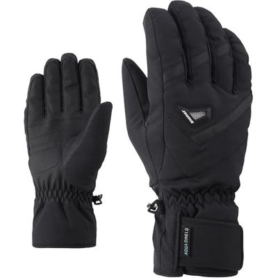 Ziener Gary AS Gants de Ski Alpin pour Homme | Imperméables et Respirants (Noir), 11