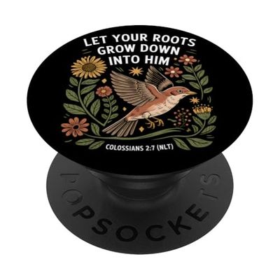 Christian Quotes Jesus Christ Bible Study Class Evangelist PopSockets Adhesive PopGrip