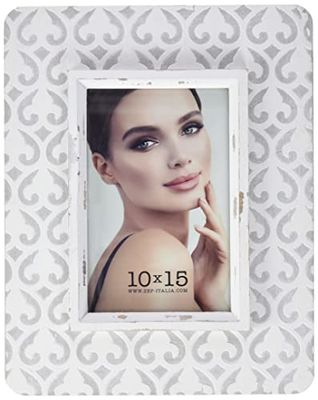Zep BM2246 Hadrien Wooden Frame White And Grey