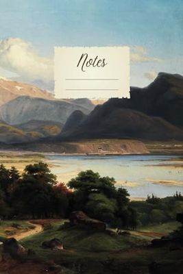 Notes: Lined Notebook Journal with Classical Vintage Art Aesthetic Design, 6x9, Ruled, 120 Premium Pages, 547