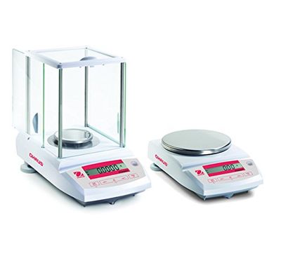 OHAUS 001509 Pioneer PA64C weegschaal 65 g met interne kalibratie en weegmand