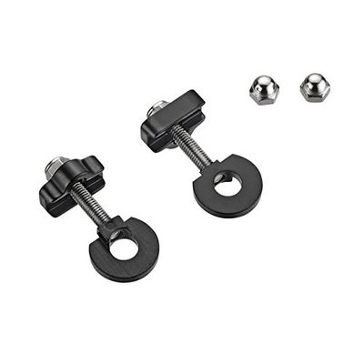 2 unidades liga BMX/julgamentos reboques corrente tensores 10 mm eixos
