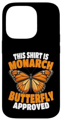Butterflies Graphic Monarch Butterfly Nature Orange Design Case for iPhone 14 Pro