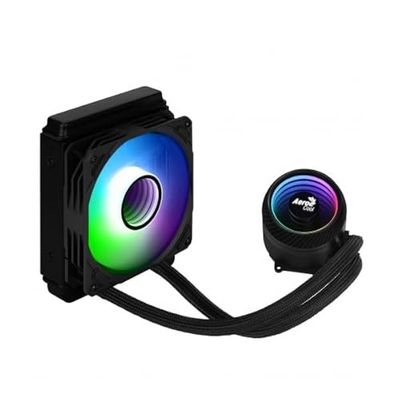 Vloeistofkoelsysteem, 120 mm koelsysteem met Infinity RGB-spiegel, adresseerbaar design en hoog warmtevermogen