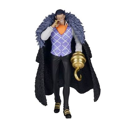 Banpresto Figura d'azione Crocodile One Piece - The Shukko 17 cm - BP89840P Multicolore - Figura da collezione - Ideale per i fan degli Anime