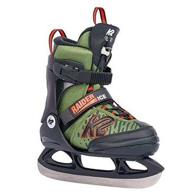 K2 Skates pojkar skridskor Raider Ice, grön – orange, 25G0110.1.S