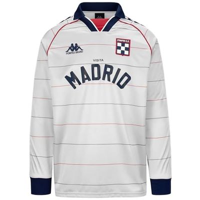 Kappa 222 Polo Shirt Nang Pompeii | Grijs, Maat XL, Wit, XL