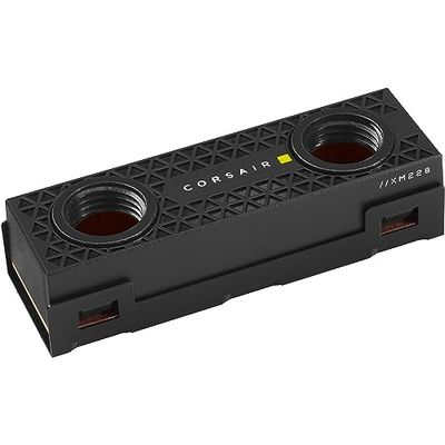 Corsair MP600 PRO XT 4 To Hydro X Edition Disque SSD M.2 NVMe PCIe Gen4 x4 (Vitesses de Lecture Séquentielle jusqu'à 7 100 Mo/s et Vitesses d'écriture de 6 800 Mo/s, Waterblock Hydro X XM2) Noir