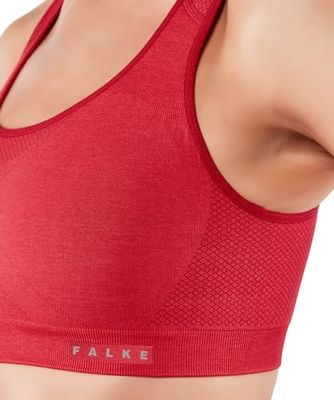 FALKE Women's Madison Low Support Sports Bra, Red (Fruit Punch 8806), XS (30-32 Ι 65-70 cm Ι AA-A Cup)