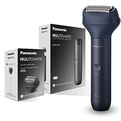 Panasonic MULTISHAPE Sistema Modular de Cuidado Personal ER-CSF1, cabezal de afeitado eléctrico de 3 hojas para hombre con batería recargable iones litio