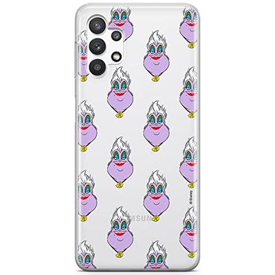 ERT GROUP mobiel telefoonhoesje voor Samsung A32 5G origineel en officieel erkend Disney patroon Ursula 003 optimaal aangepast aan de vorm van de mobiele telefoon, gedeeltelijk bedrukt