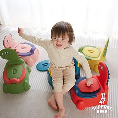 Potty Training Seat - Kinder Potje - Potjestraining Kinderen - Leertoilet Met Rugleuning - Babytoilet - Baby- En Kindertoilet - Comfortabel, Antislip, Spatwaterdicht En Geurbestendig - Baby Potty