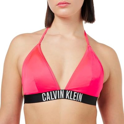 Calvin Klein Dames Triangle-Rp, Signaal Rood, XS, Signaal Rood, XS