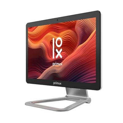 Primux Ordenador Todo en uno All in One 1601FT | Pantalla táctil 16.1” Full HD | Intel Core I3-12100 | 8GB RAM (Ampliable) | 500GB SSD (Ampliable) | Sin Sistema operativo