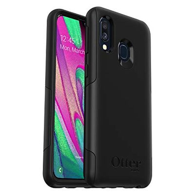 OtterBox for Galaxy A40, Drop Proof Protective Case, Commuter Lite, Black - Non-Retail Packaging