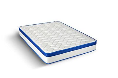 Imperial Confort Copenhague Colchão viscoelástico viscografeno acolchoado, frente e verso (inverno/verão) - espessura 21 cm - 120x200