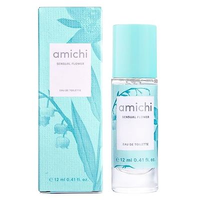 AMICHI - Intense Bouquet 12 ml, Women's Eau De Toilette, Scented Cologne, Travel Format, Feminine Eau De Toilette, Fresh and Long Lasting, Sweet and Feminine Scent, Floral