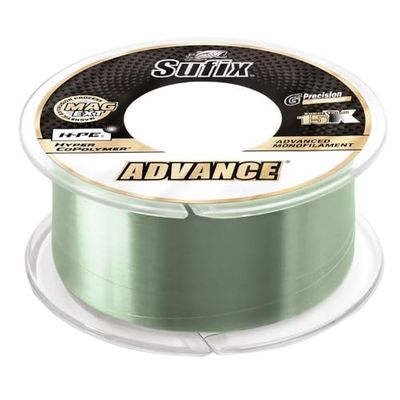 Sufix 604-120 g Ligne de pêche Unisexe, Vert à Faible visibilité, 20 lbs