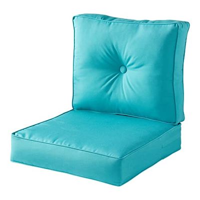 Greendale Home Fashions SC7830 Sunbrella diep zitkussen set, 2-delig, Aruba