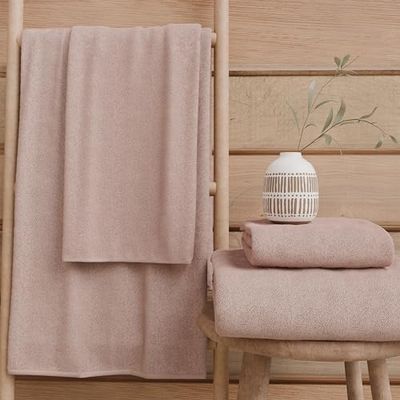 PETTI Artigiani Italiani - Asciugamani Bagno in 100% Spugna di Cotone, Set Asciugamani 3+3, 6 Pezzi 3 Asciugamani Viso e 3 Asciugamani Mani, Asciugamani Cipria