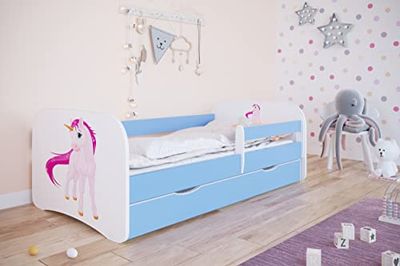 KOCOT KIDS babydreams 2 Lit de Jour, Bois d'ingénierie, Blue, 1 Personne