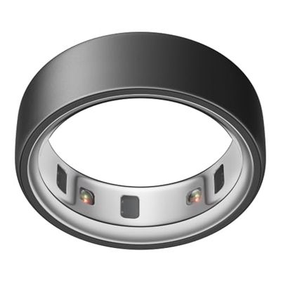 Oura Ring 4 – Stealth – Maat 13 – Smartring | Controleer eerst je maat met de Oura Ring 4-maatset | Wearable die je slaap, hartslag en conditie bijhoudt – Batterij gaat tot wel 8 dagen mee