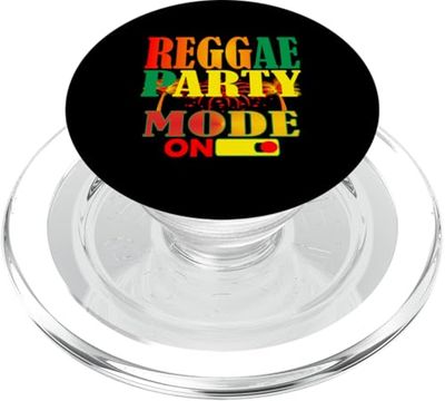 Modo fiesta reggae en: Trajes de fiesta de reggae para mujer PopSockets PopGrip para MagSafe
