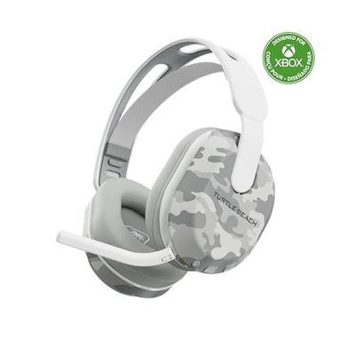 Turtle Beach Stealth 500 Camouflage Arctique Xbox Casque Gaming sans Fil w/ 40hr Batterie et Bluetooth pour Xbox Series X, Xbox Series S, Xbox One, PC et Mobile