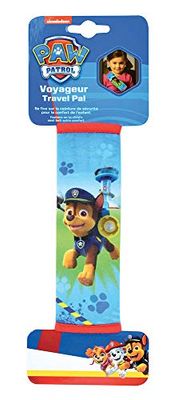 Jemini | Protector de cinturón de patrulla para niños de 3 años+ | Chase Paw Patrol | Peluche de 19 cm | Ajuste universal | Accesorio para coche infantil | Licencia oficial Nickelodeon | Idea de