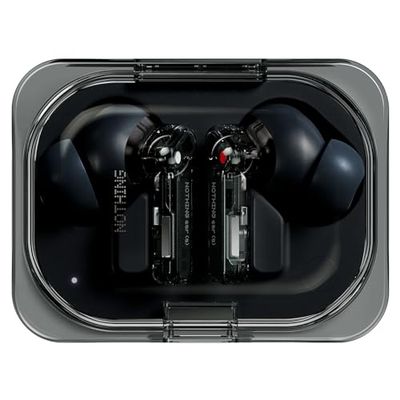 Nothing Ear (a) Cuffie bluetooth con Integrazione di ChatGPT, Cancellazione Attiva del Rumore fino a 45 dB, Audio Hi-Res con LDAC e fino a 42.5 ore di ascolto - Nero