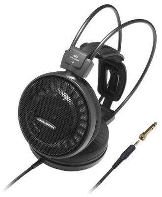 Audio-Technica ATH-AD500X Open Back Cuffie Dinamici, Nero