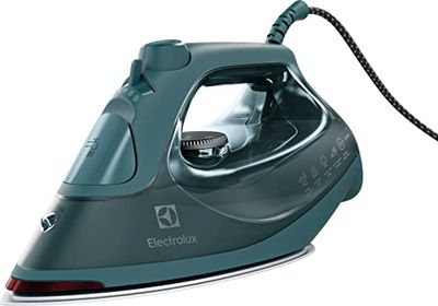Electrolux Refine 600 strijkijzer E6SI1-6PG, stoomstrijkijzer, 3-modus-automatische uitschakeling, krasbestendige strijkzool, zelfreinigend, anti-druppelaar, antikalkfunctie, 0,33 l, 1,95 m kabel,