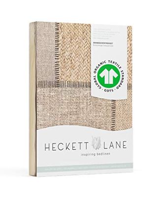 Heckett Lane Dekbedovertrek Rida 140 Woven Beige