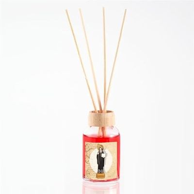 DRW Mikado San Benito glazen pot, 3 x 3 x 6,5 cm