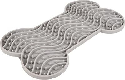 Flamingo Pet Products - YUMMEE Lekmat kleur grijs maat L 29,8 cm voor honden