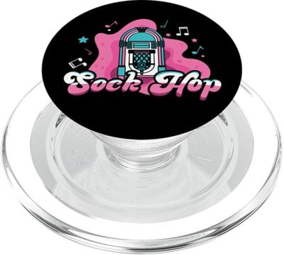 50s Sock Hop Classic Rockabilly 1950s Dance Party Doo Woop PopSockets PopGrip para MagSafe