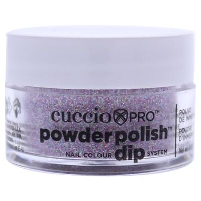 Cuccio Poudre de trempage à paillettes Violet foncé 14 g