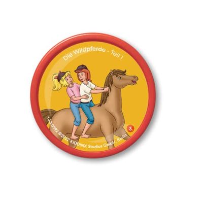 Kekz Audiochip for Biscuit Headphones, Bibi and Tina - Kekz 3: The Wild Horses - The Gift for Easter for Boys and Girls - Audio Play for Children from 5 Years, Playing Time Approx. 44 Minutes