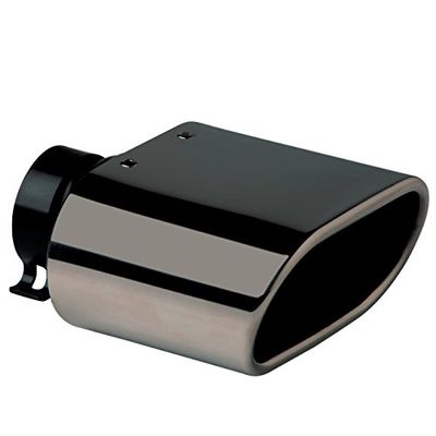 Sumex 400875G Tubo de escape, DTM - 2" arma metal retangular chanfrada