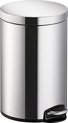 Helit h2403500 tretabfallbehälter classic en acier inoxydable 12 l (argent)