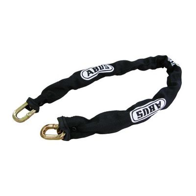 ABUS Corrente 8 KS - para segurar bicicletas, objetos e muito mais - corrente de 8 mm de espessura - pode ser combinada com um cadeado - 85 cm de comprimento, preto