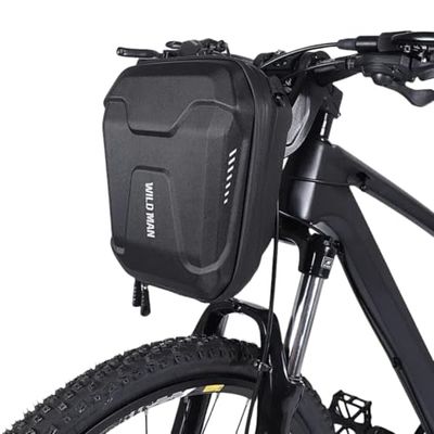 Wild Man Sac de Rangement à dégagement Rapide 3 L avec Coque Rigide imperméable pour trottinettes Pliantes pour vélo Kick Board VTT (E8)