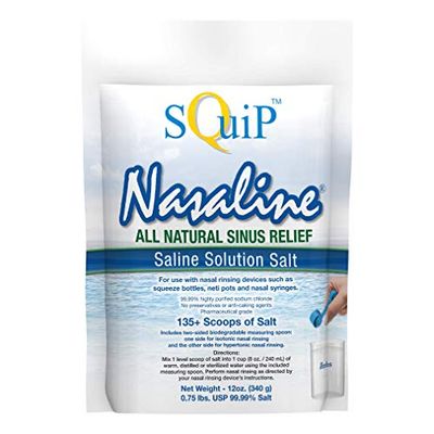 Nasaline US102 Salt - 12 Ounce Pouch,White